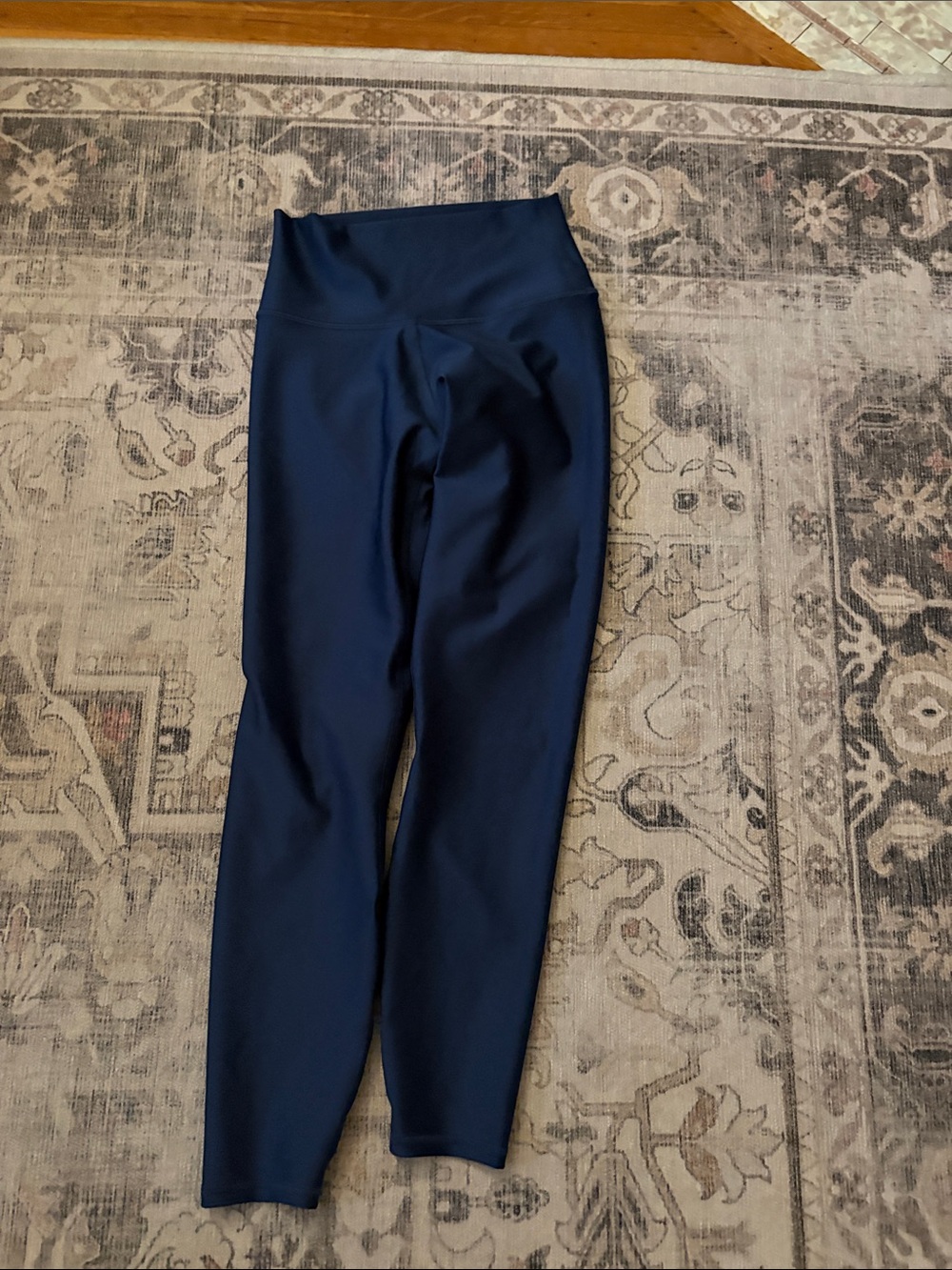 ALO Yoga Navy High-Waist Leggings
